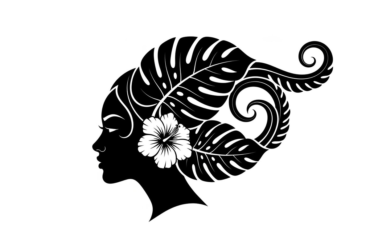 Floral Woman Face Silhouette Bundle, an Illustration by jahid234 (Photo 18 of 31)