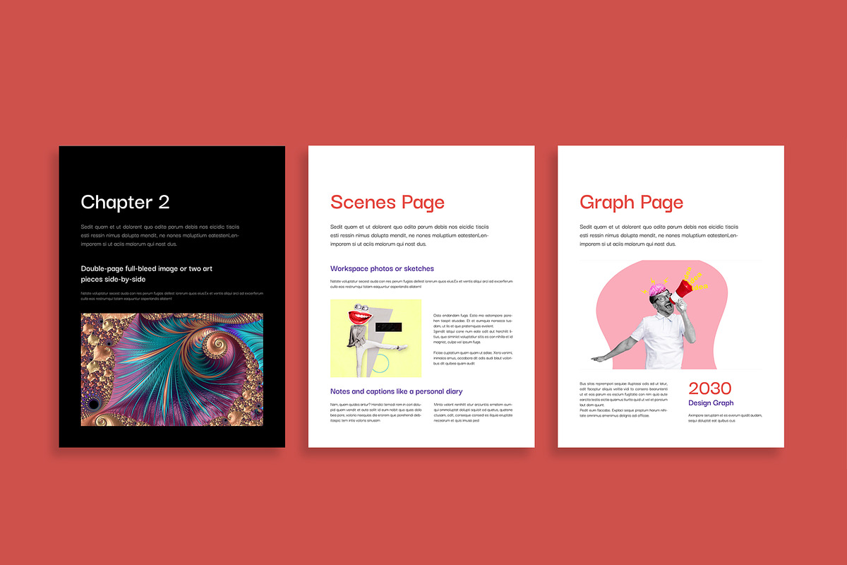 Artistic E Book Template, an UI Kit Template by MightyDesign (Photo 6 of 10)