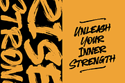 The Roles – Truly Handcrafted Brush, a Script Font by Portocraft (Thumbnail 7 of 10)