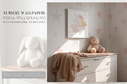 Nursery Wallpaper PNG & PSD Mockups, a Mockup by mock-ups (Thumbnail 1 of 15)