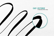 Basic Calligraphy Brushes, a Brush Add-On by DenBrush Studio (Thumbnail 3 of 6)