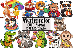 Cute Animal, an Illustration by Design Market