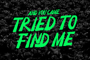 Frakend Handwritten Display Font, a Sans Serif Font by Maulana Creative (Thumbnail 2 of 8)