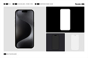 Apple Devices Mockup Bundle, an iPhone Mockup by Renderteam (Thumbnail 16 of 20)