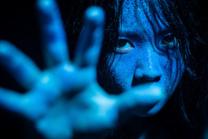 Mysterious asian person reaches hand, a Person Photo by MistyDay