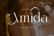 Amida Elegant Display Serif Font, a Serif Font by Graphicxell (Thumbnail 1 of 8)
