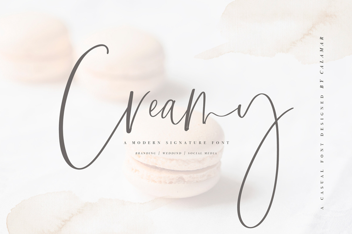 Creamy | Handwritten Font