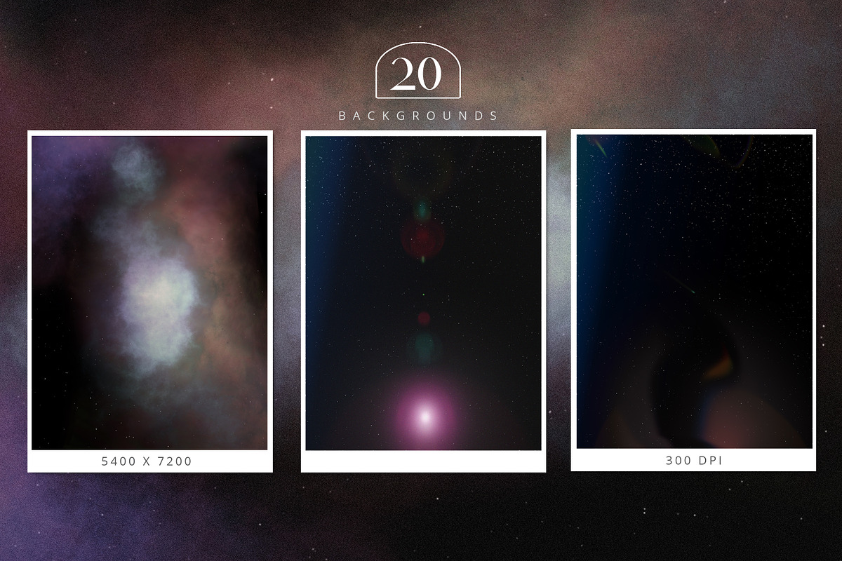 Universe Creator Backgrounds Shapes, a Texture Graphic by Cat In Colour (Photo 8 of 17)