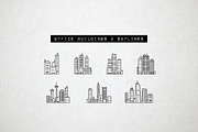 50 Real Estate Icons, Property, City, an Outline Icon by Hatch Design Workshop (Thumbnail 8 of 9)