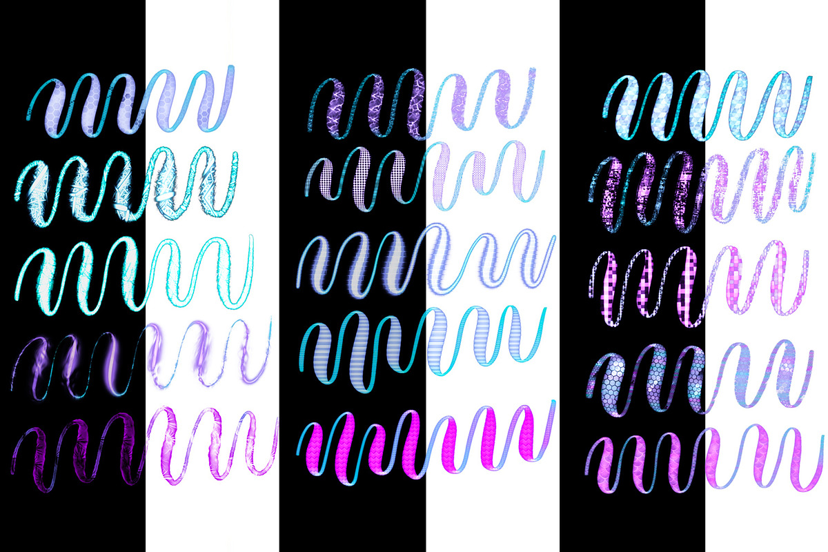 Duo Color Lettering Procreate Brushe, a Brush Add-On by shannonlayne (Photo 7 of 7)