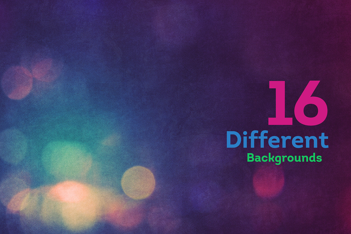 15 Bokeh Grunge Backgrounds V3 preview 5