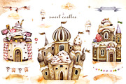 Sweet Dreams. Holiday watercolor set, a Decorative Illustration by Ann Art Houze (Thumbnail 3 of 13)