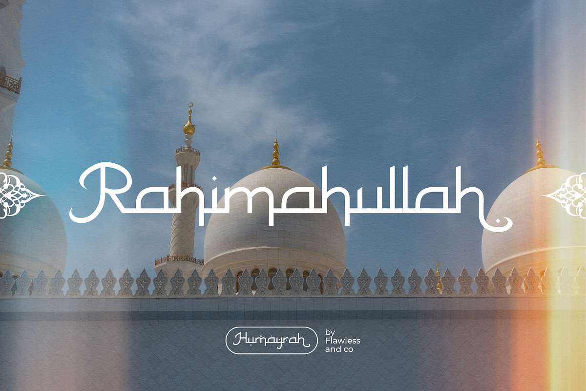 Humayrah - Ramadhan Arabic Font, a Handwritten Font by Flawless And Co (Photo 4 of 10)