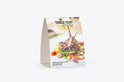 Table Tent Mockup Set, an Advertising Mockup by Dev.Rawat21 (Thumbnail 4 of 4)