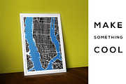 City Grid Maps, an Illustration by BlackBird Foundry (Thumbnail 2 of 3)