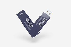 Flashdisk Mockup