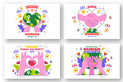 10 Human Solidarity Day, a Person Illustration by denayunebgt (Thumbnail 2 of 4)