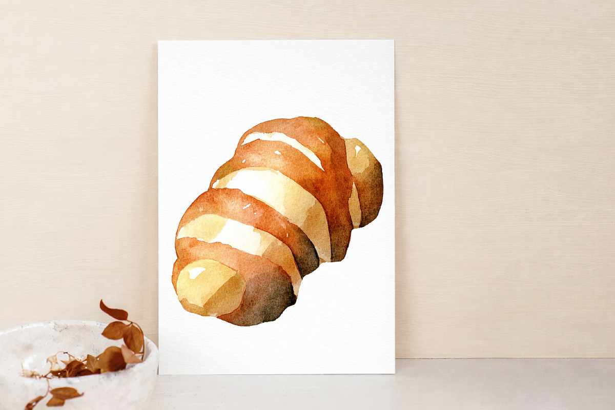 Kitchen Utensils And Chef Watercolor, an Illustration by Libby Wishes (Photo 2 of 7)