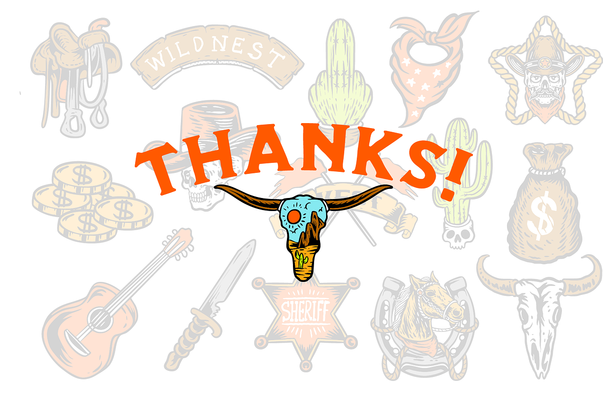 THE WESTERN BANDIT COWBOY SERIES, an Illustration by Ramoniskull (Photo 8 of 8)