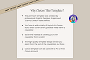20 page Monthly Newsletter Template, a Marketing Template by Rise and Roar Design (Thumbnail 8 of 9)
