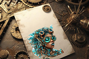 UNDERWATER STEAMPUNK CLIPART, a Person Illustration by Daring Digies (Thumbnail 6 of 8)