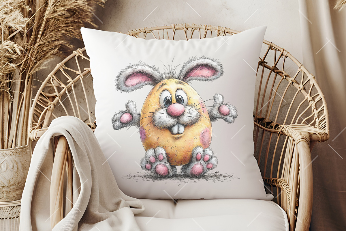 Whimsical Easter Egg Clipart, an Illustration by OK Design (Photo 6 of 6)