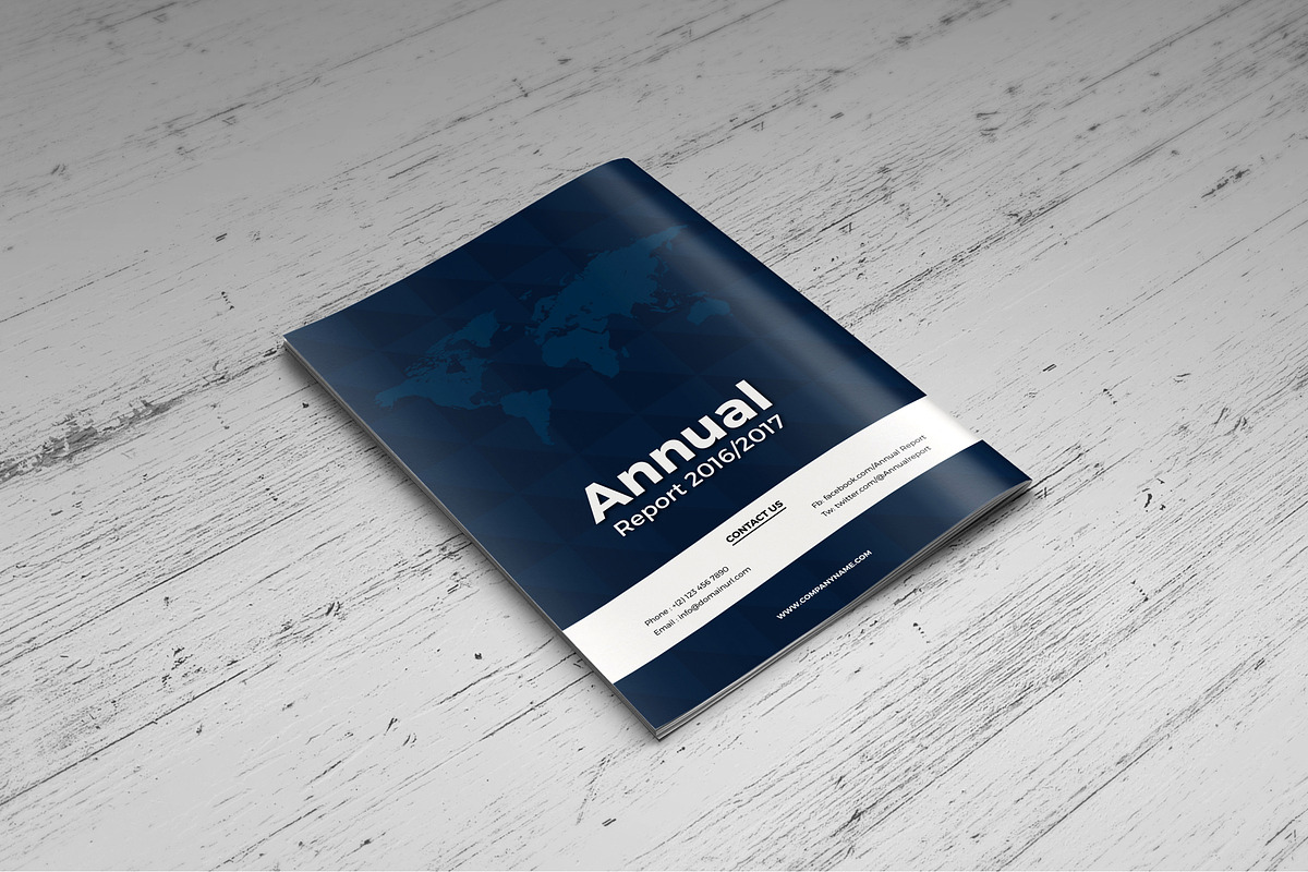 Annual Report Template V3, a Brochure Template by JanySultana (Photo 7 of 14)