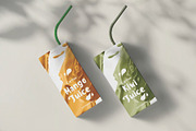 Juice Carton Packaging Box Mockup, a Packaging Mockup by DesignRushMarket (Thumbnail 8 of 15)