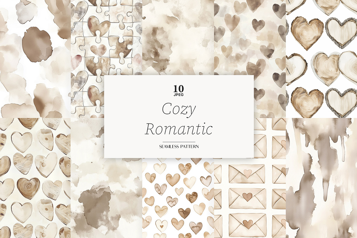 Valentines Day Seamless Pattern, a Pattern Graphic by GlamArtZhanna (Photo 1 of 4)