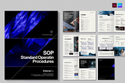 Standard Procedures Brochure Templat, a Brochure Template by BrandPacks (Thumbnail 1 of 6)