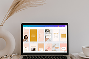 Boho Instagram Templates, Canva, a Social Media Template by Ciera Design Templates (Thumbnail 9 of 10)