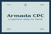 Armada CPC, a Sans Serif Font by Christopher P. Cacho (Thumbnail 1 of 5)