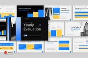 Yearly Evaluation PowerPoint, a Presentation Template by Loin Studio (Thumbnail 1 of 4)