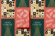 Modern Christmas Card Templates, a Print Template by SilverStag Type Foundry (Thumbnail 7 of 11)