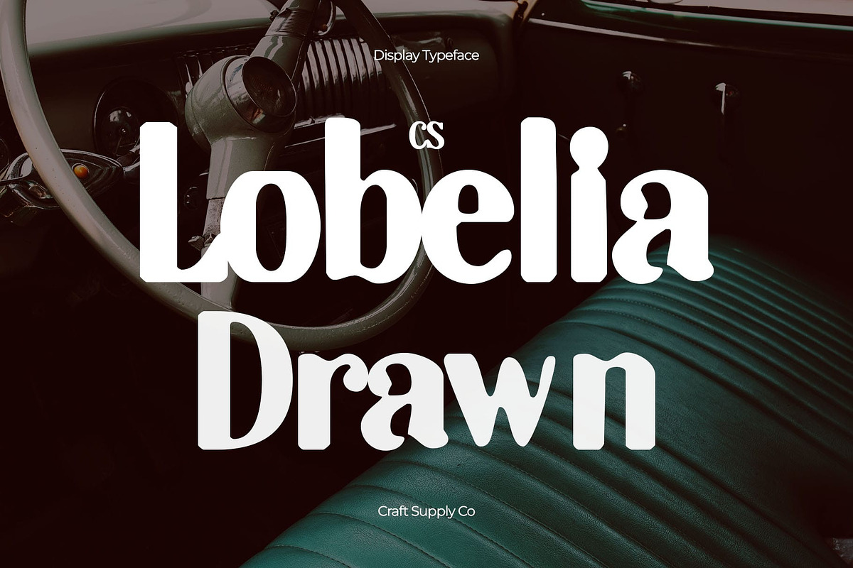 CS Lobelia Drawn, a Sans Serif Font by Craft Supply Co. (Photo 1 of 8)