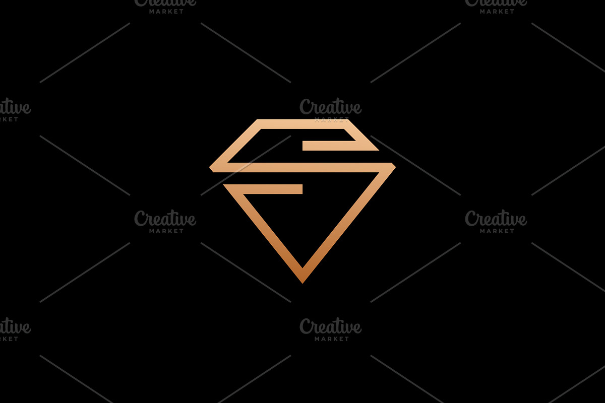 Letter S Diamond Logo, a Branding & Logo Template by kurostd