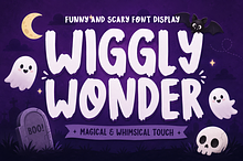Wiggly Wonder - Spooky Craft Font