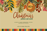 Christmas Posters and Cards, an Object Graphic by Collection by VY (Thumbnail 1 of 7)