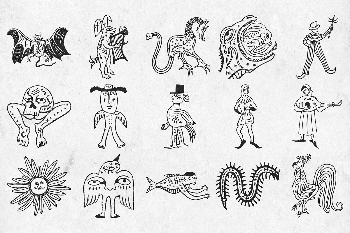 Imaginary Creatures Illustration, an Illustration by Tekuni (Photo 9 of 14)