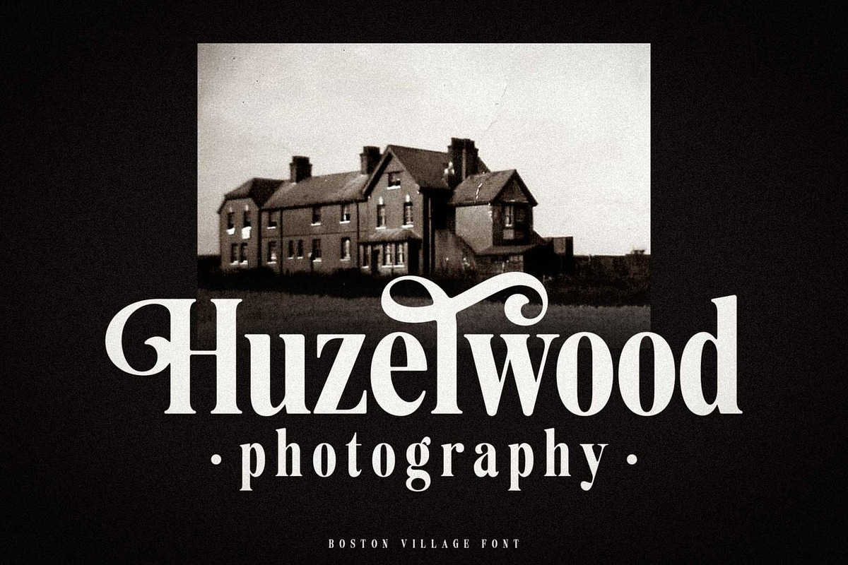 Agency Vinatge Serif Display, a Serif Font by Luna Shop (Photo 9 of 9)