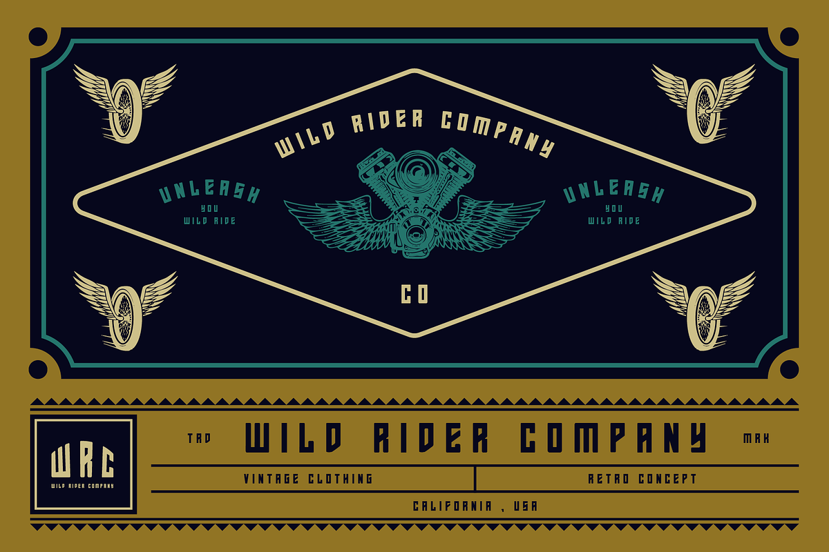 NEWSSTAMP - Retro Display Font, a Font by Rightwheels (Photo 5 of 9)