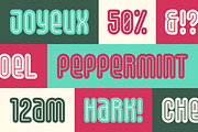 JOYEUX Font, a Font by ILITY© Fonts (Thumbnail 1 of 6)