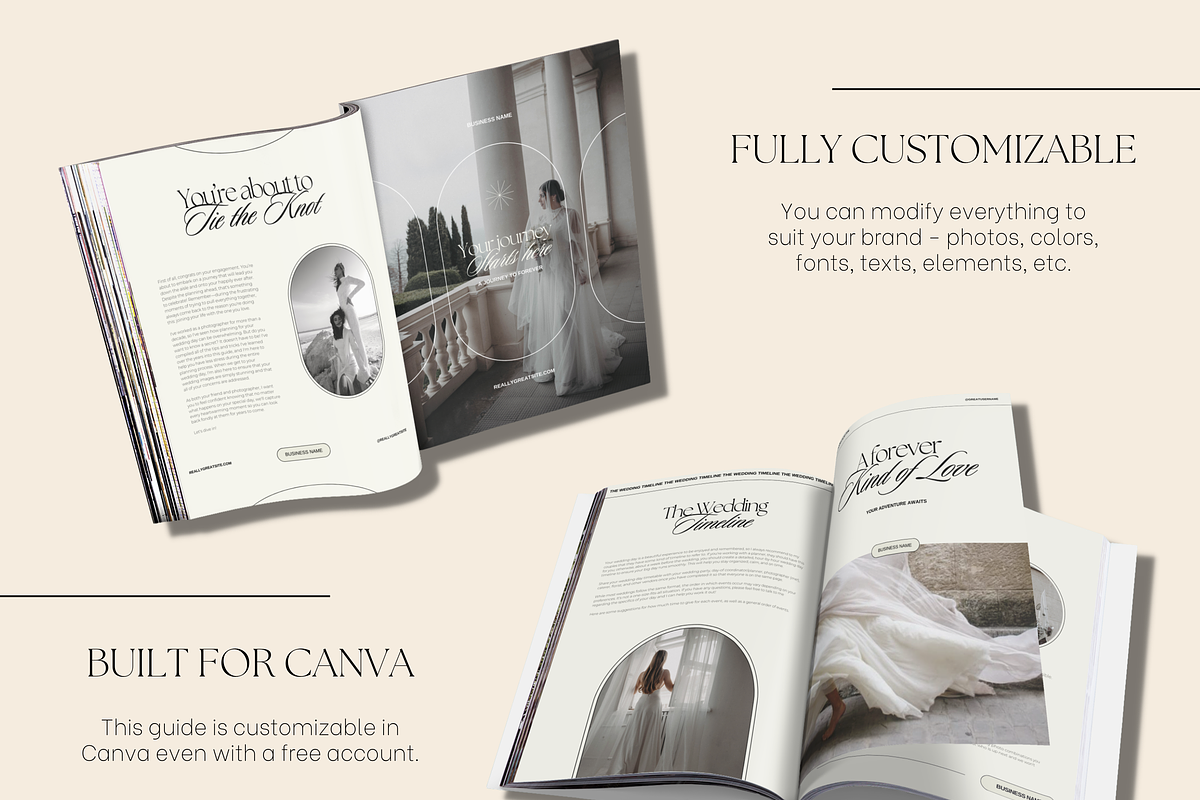 Wedding Photography Client Guide, a Marketing Template by Branding Babe Co. (Photo 4 of 9)