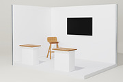 Exhibition Booth Display Mockup, an Advertising Mockup by De-Alien Design (Thumbnail 2 of 3)