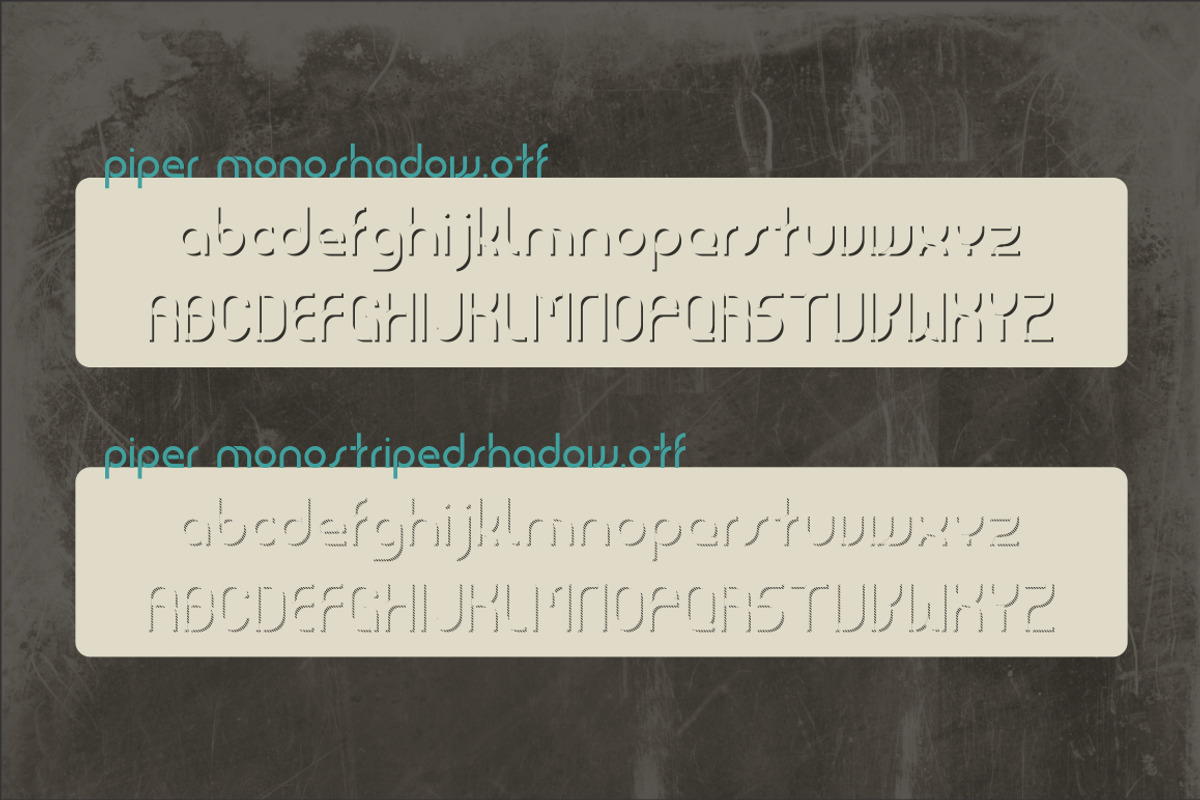 Piper Typeface preview 5