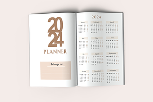 2024 Planner 365 Days KDP Interior