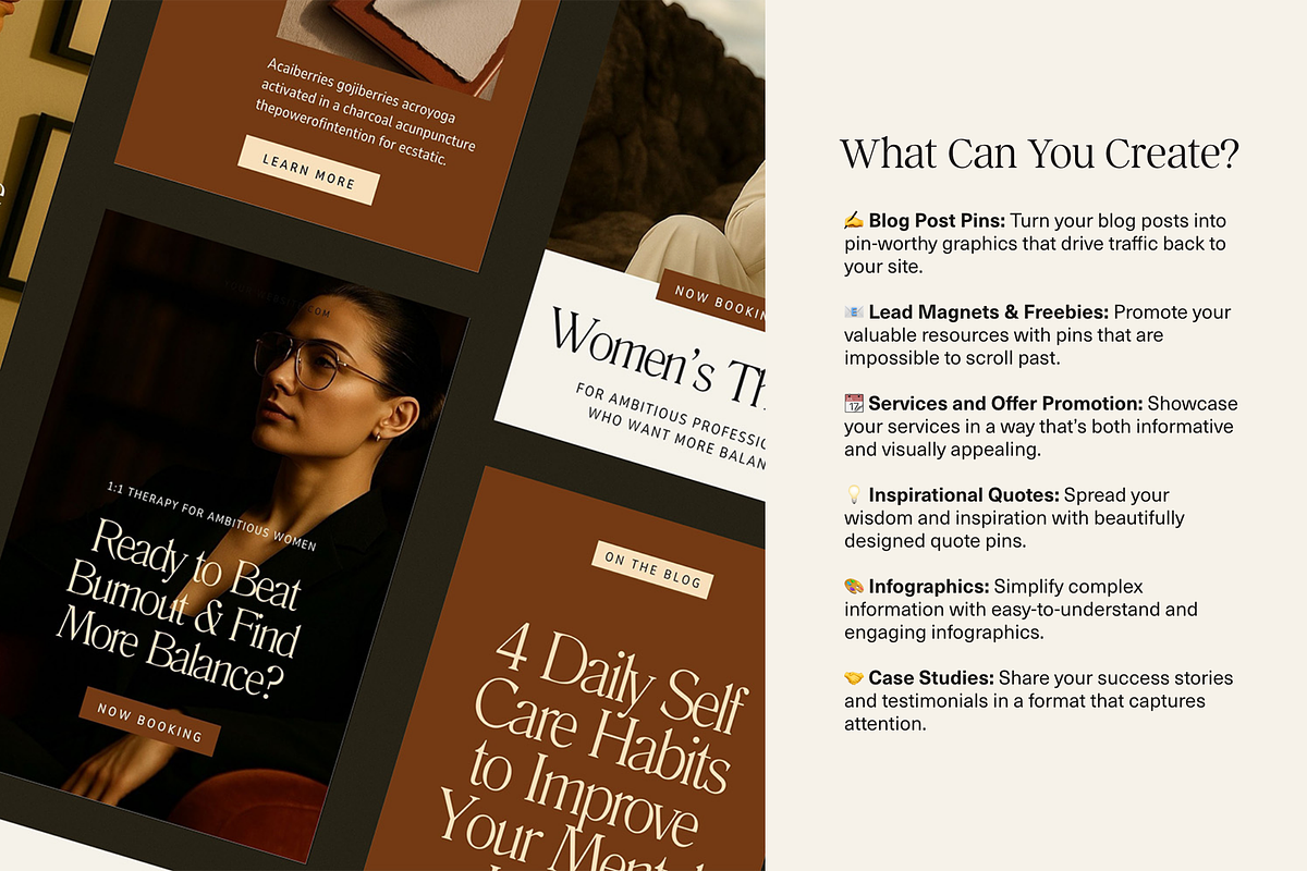 Canva Pinterest Marketing Templates preview 6