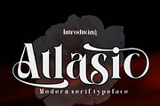 Atlasic, a Serif Font by Canden Meutuah (Thumbnail 1 of 7)