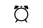Alarm Clock Silhouette Vector Bundle, an Illustration by Creativeshirt (Thumbnail 4 of 51)