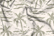 Subtle Painted Palm Trees, a Wallpaper Graphic by MalyskaStudio (Thumbnail 5 of 5)